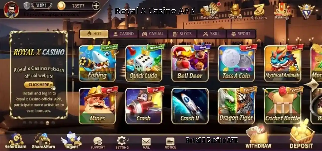 Royal X Casino APK